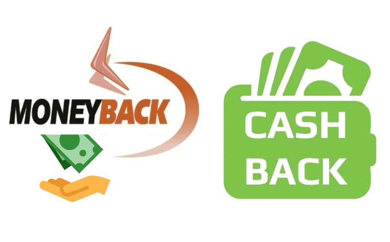 Moneyback i Cashback